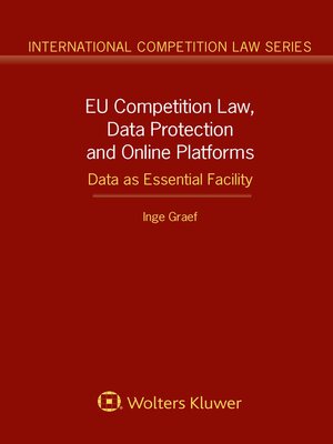 cover image of EU Competition Law, Data Protection and Online Platforms